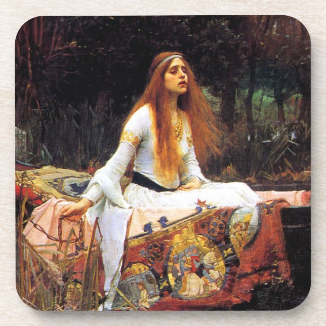 Waterhouse The Lady of Shalott Coasters (Front)