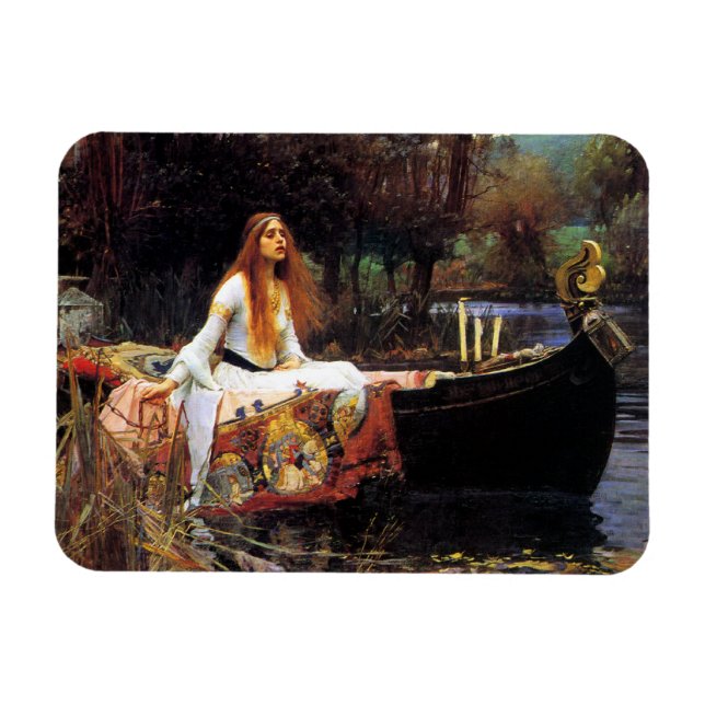 Waterhouse The Lady of Shalott Magnet (Horizontal)