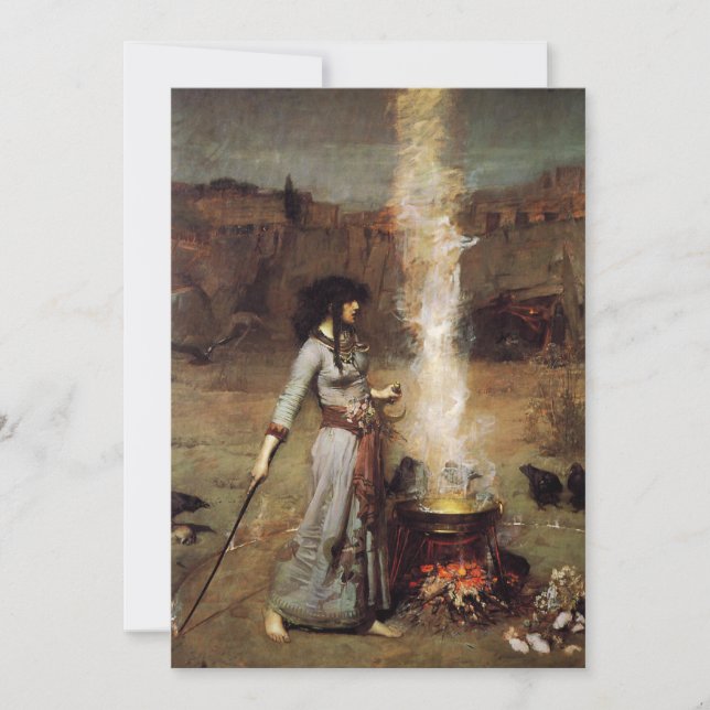 Waterhouse The Magic Circle Invitations (Front)