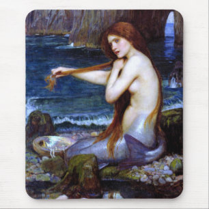 Waterhouse: The Mermaid Mouse Pad