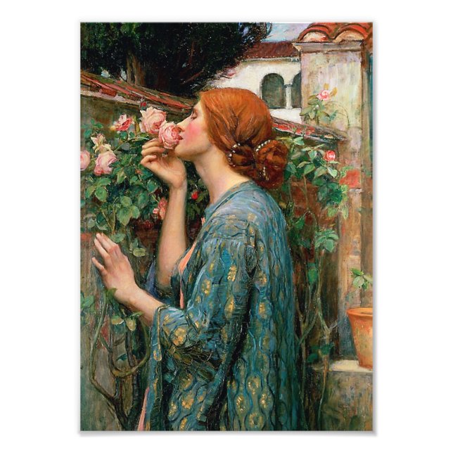 Waterhouse The Soul of the Rose Print (Front)