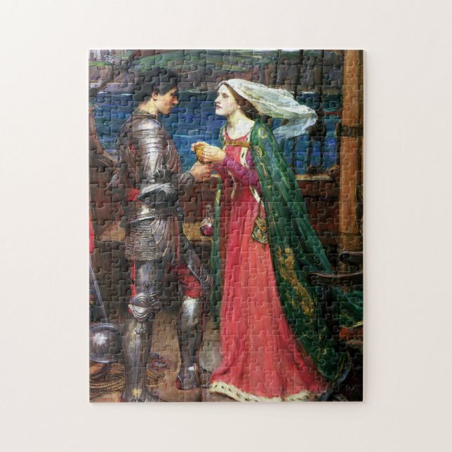 Waterhouse Tristan and Isolde Puzzle (Vertical)