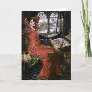 Waterhouse's Lady of Shalott Card