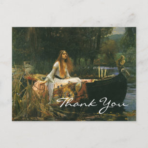 Waterhouse's The Lady of Shalott Postcard