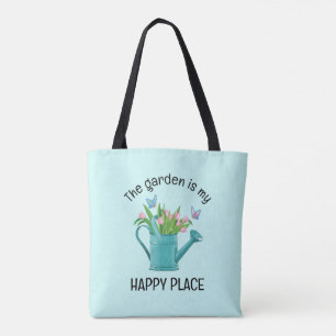 Watering Can Gardening Tote Bag