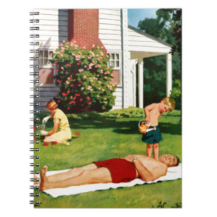 Watering Father Notebook
