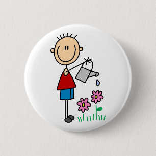 Watering Flowers Button