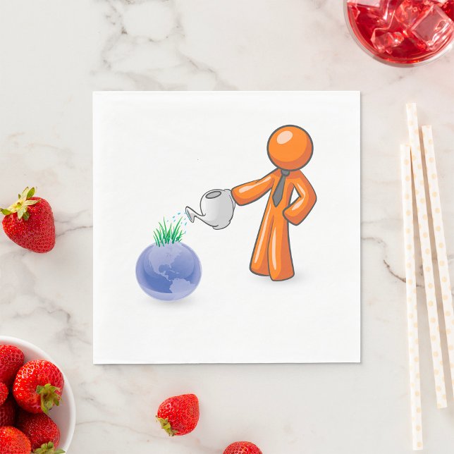 Watering The Earth Napkin (Creator Uploaded)