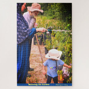 Watering the Garden / Farm  Jigsaw Puzzle