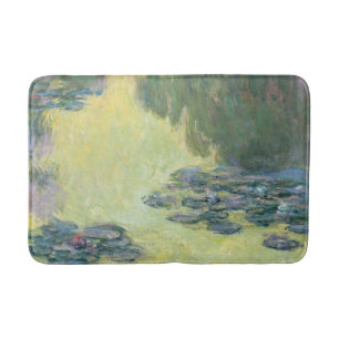 Waterlilies 1907, Monet, French Impressionism Art, Bath Mat