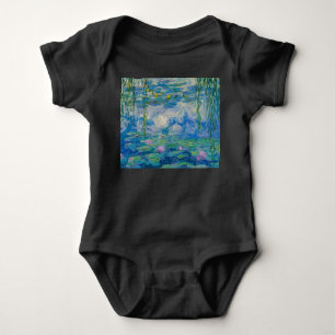 Waterlilies, 1916-1919 by Claude Monet Baby Bodysuit