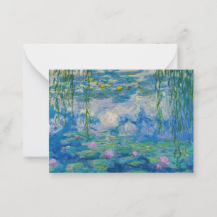Waterlilies, 1916-1919 by Claude Monet Card