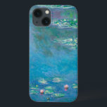 Waterlilies by Claude Monet Fine Art Painting iPhone 13 Case<br><div class="desc">Beautiful masterpiece by Claude Monet - Water Lilies from his garden at Giverny,  France. One of the most famous fine art paintings in art history and a beautiful example of impressionism. This is truly a wonderful artwork and a great gift for art lover.</div>