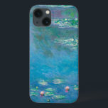 Waterlilies by Claude Monet Fine Art Painting iPhone 13 Case<br><div class="desc">Beautiful masterpiece by Claude Monet - Water Lilies from his garden at Giverny,  France. One of the most famous fine art paintings in art history and a beautiful example of impressionism. This is truly a wonderful artwork and a great gift for art lover.</div>