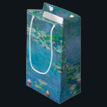Waterlilies by Claude Monet Fine Art Painting Small Gift Bag<br><div class="desc">Beautiful masterpiece by Claude Monet - Water Lilies from his garden at Giverny,  France. One of the most famous fine art paintings in art history and a beautiful example of impressionism. This is truly a wonderful artwork and a great gift for art lover.</div>