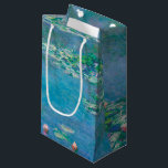 Waterlilies by Claude Monet Fine Art Painting Small Gift Bag<br><div class="desc">Beautiful masterpiece by Claude Monet - Water Lilies from his garden at Giverny,  France. One of the most famous fine art paintings in art history and a beautiful example of impressionism. This is truly a wonderful artwork and a great gift for art lover.</div>