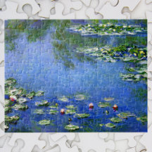 Waterlilies by Claude Monet, Vintage Fine Art
