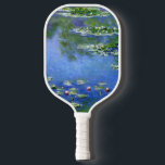 Waterlilies by Claude Monet, Vintage Fine Art Pickleball Paddle<br><div class="desc">Waterlilies by Claude Monet is a vintage impressionism fine art nature painting featuring waterlilies in a pond in Monet's garden at his home in Giverny, France. A sunny spring or summer day with the bright blue sky reflecting in the pond. Claude Monet enjoyed painting "en plein air" or "in the...</div>