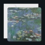 Waterlilies by Claude Monet, Vintage Flowers<br><div class="desc">Waterlilies (1916) by Claude Monet. Water Lilies is a vintage impressionism fine art floral painting. Monet's spring season flower garden in Giverny, France. This landscape is one of many variations of water lily paintings that Monet painted by his pond. About the artist: Claude Monet (1840-1926) was a founder of the...</div>