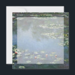 Waterlilies by Claude Monet, Vintage Flowers<br><div class="desc">Water Lilies (1906) by Claude Monet is a vintage impressionism fine art landscape floral painting. It is one of many variations of water lily paintings that Monet painted in his flower garden in Giverny, France. Waterlily flowers in a spring season pond. About the artist: Claude Monet (1840-1926) was a founder...</div>