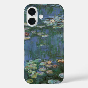 Waterlilies by Claude Monet, Vintage Flowers iPhone 16 Case