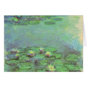 Waterlilies by Claude Monet, Vintage Impressionism