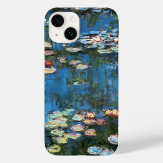 Waterlilies by Claude Monet, Vintage Impressionism Case-Mate iPhone 14 Case