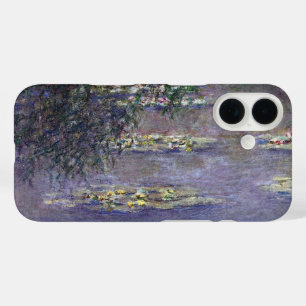 Waterlilies by Claude Monet, Vintage Impressionism iPhone 16 Case