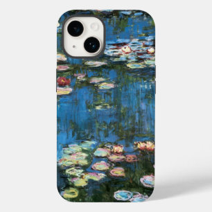Waterlilies by Claude Monet, Vintage Impressionism iPhone Case