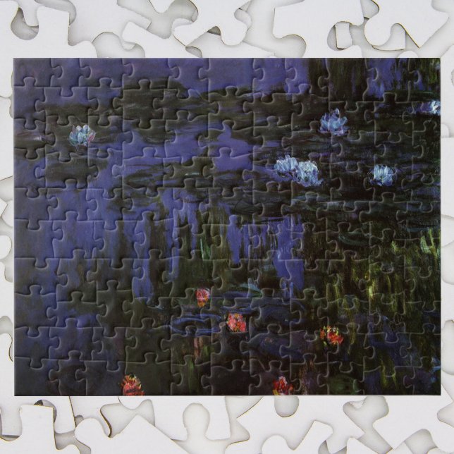 Waterlilies by Claude Monet, Vintage Impressionism Jigsaw Puzzle (Creator Uploaded)