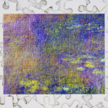 Waterlilies by Claude Monet, Vintage Impressionism Jigsaw Puzzle<br><div class="desc">Waterlilies by Claude Monet is a vintage impressionism fine art nature painting featuring waterlilies in a pond in Monet's garden at his home in Giverny, France. The sky and trees are reflecting in the water. A series of over 250 waterlily flower paintings that Monet painted during the last 30 years...</div>