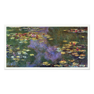 Waterlilies by Claude Monet, Vintage Nature Art Photo Print