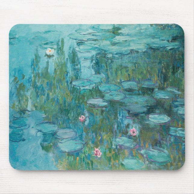 Waterlilies (Claude Monet, 1915) Mouse Pad (Front)