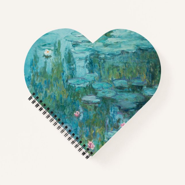 Waterlilies (Claude Monet, 1915) Notebook (Front)