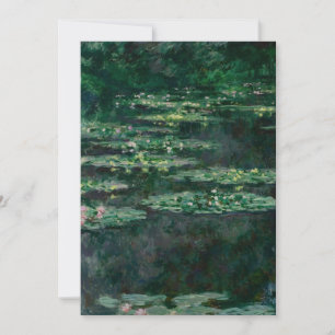 Waterlilies (Claude Monet) Card