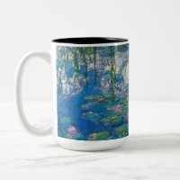 Waterlilies, Infinity Dots by After Claude Monet