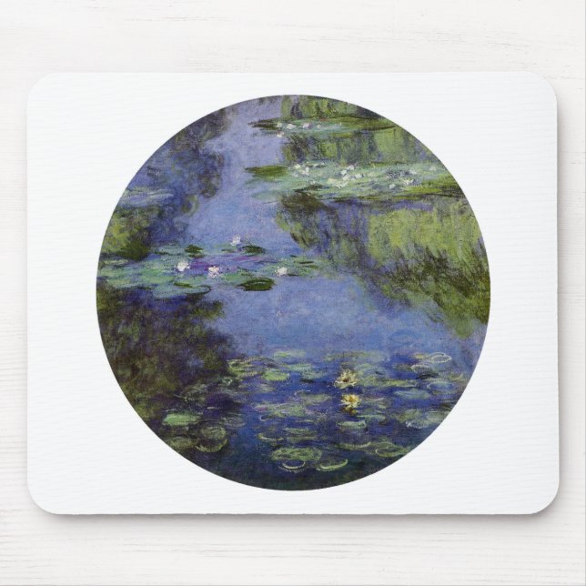 Waterlilies Mouse Pad (Front)