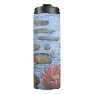 Waterlilies thermal tumbler