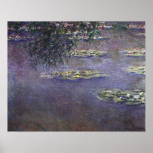 Waterlilies, Water Landcape by Claude Monet Poster