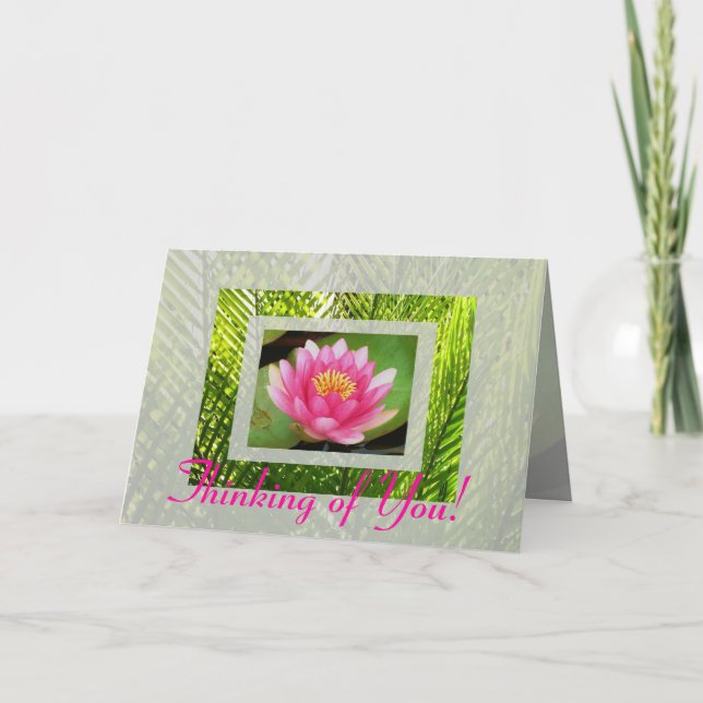 Waterlily Card (Front)