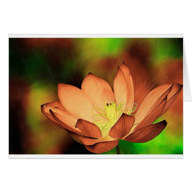 Waterlily in Oil (Front Horizontal)