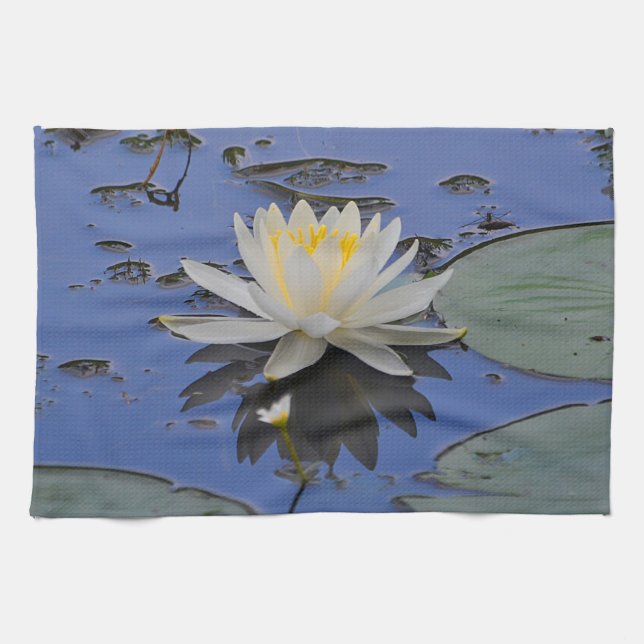 Waterlily Kitchen Towel (Horizontal)