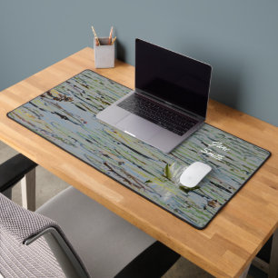Waterlily Lake Wildflower Desk Mat