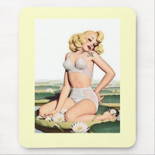 Waterlily Mouse Pad