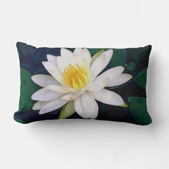Waterlily Pillow (Front)