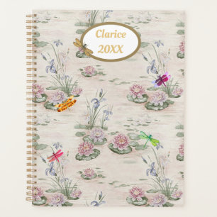 Waterlily Pond with Dragonflies Planner