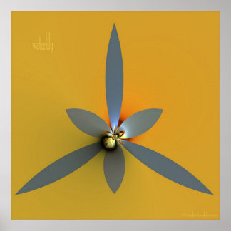 waterlily poster
