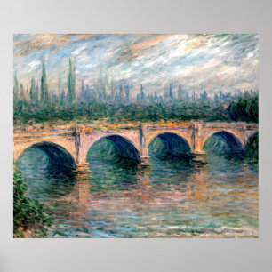 Waterloo Bridge at Sunset Poster