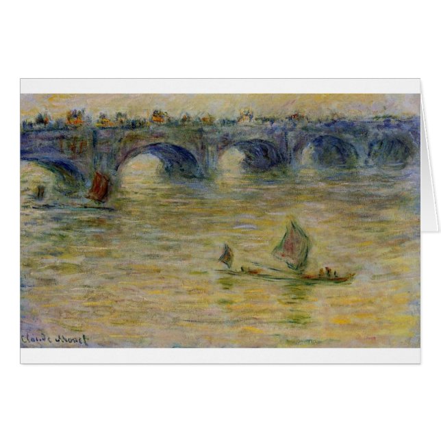 Waterloo Bridge by Claude Monet (Front Horizontal)