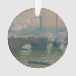 Waterloo Bridge, Grey Day, 1903 (oil on canvas) Ornament